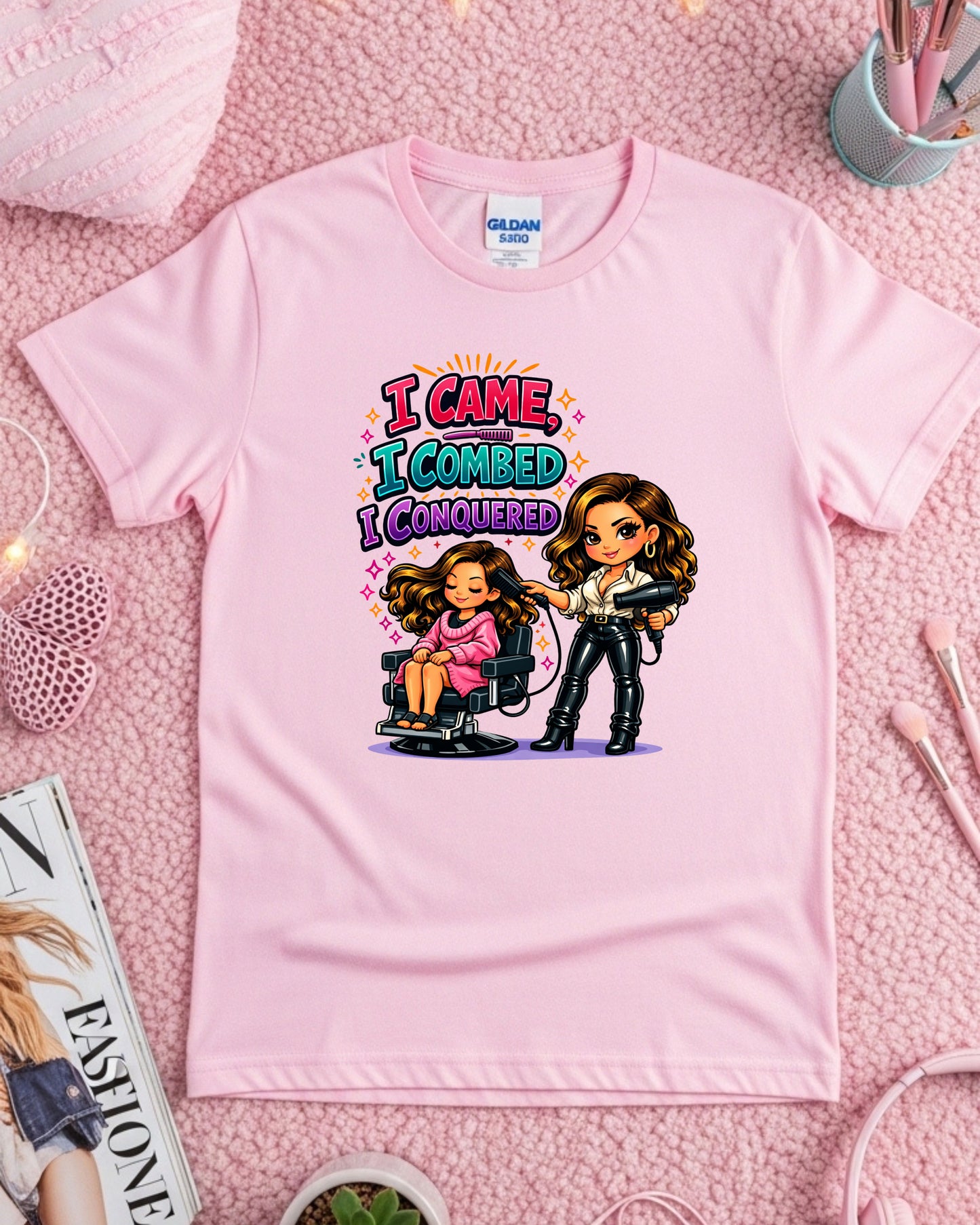 Dye Another Day Shirt Funny Hairstylist Tee Secret Agent Stylist T‑Shirt Salon Humour Graphic Top Cosmetology Gift