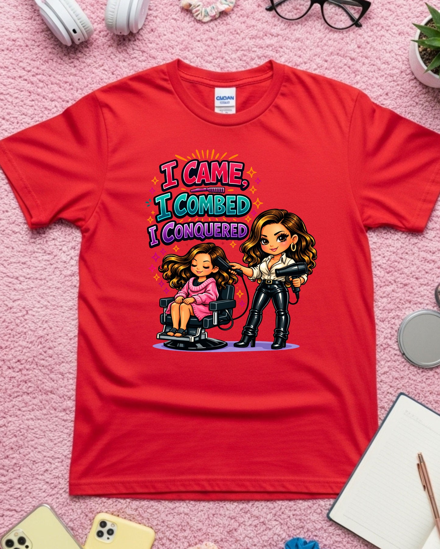 Dye Another Day Shirt Funny Hairstylist Tee Secret Agent Stylist T‑Shirt Salon Humour Graphic Top Cosmetology Gift