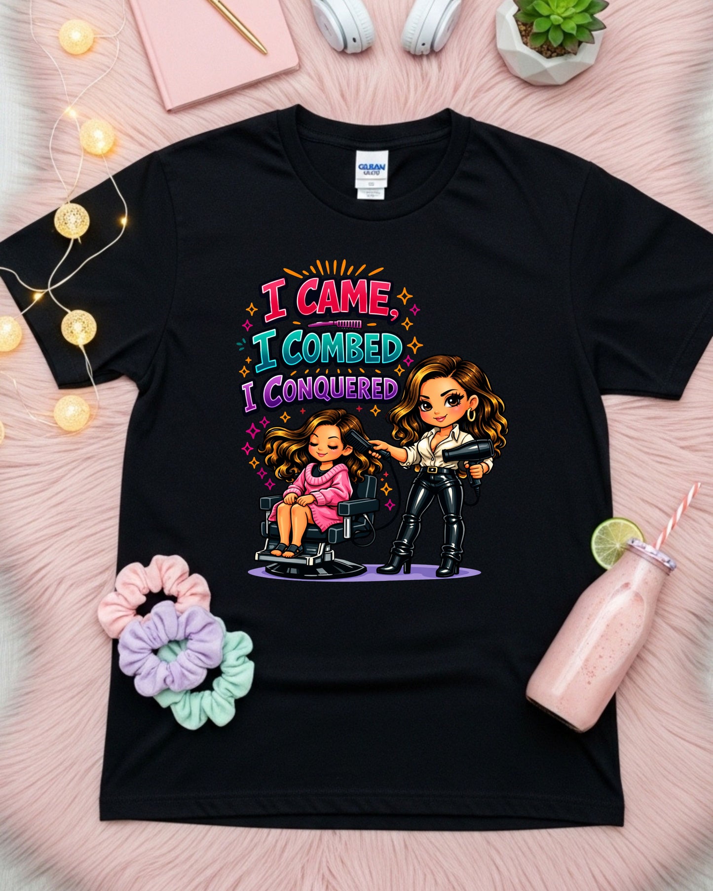 Dye Another Day Shirt Funny Hairstylist Tee Secret Agent Stylist T‑Shirt Salon Humour Graphic Top Cosmetology Gift