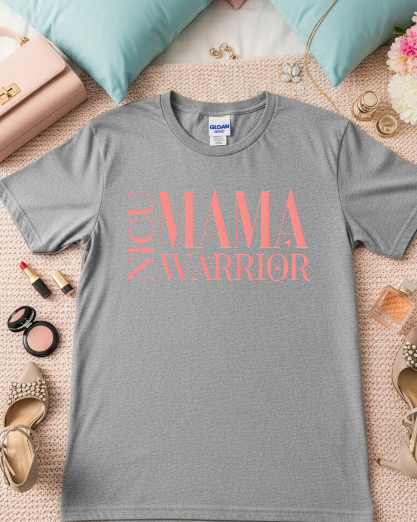 NICU Mama Warrior Shirt – Strong NICU Mom Tee for Preemie Mothers – Neonatal Journey Support T‑Shirt, Inspirational NICU Warrior Apparel