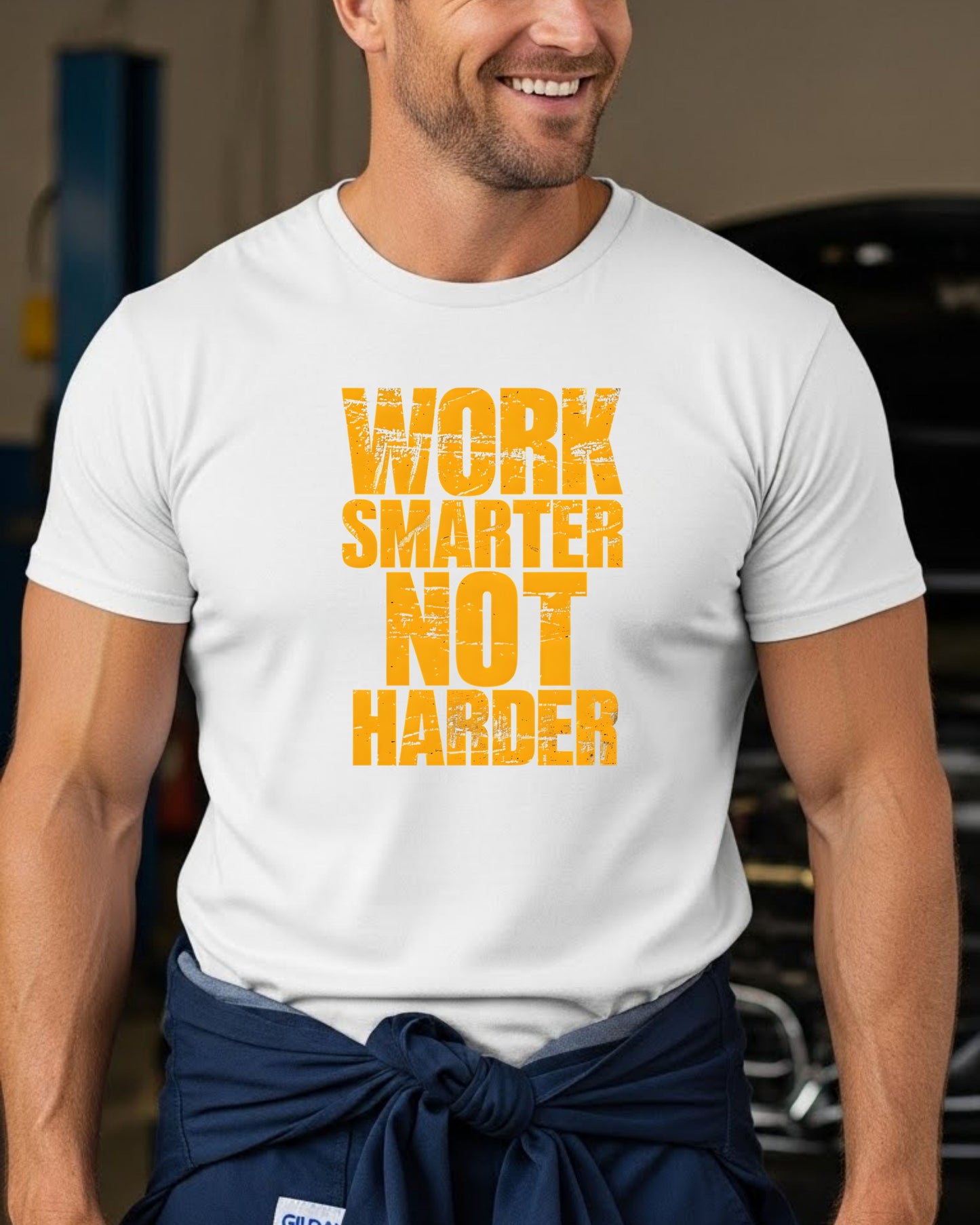 Work Smarter Not Harder Shirt – Motivational Productivity Tee for Men & Women – Bold Hustle Mindset T‑Shirt, Entrepreneur & Go‑Getter Apparel