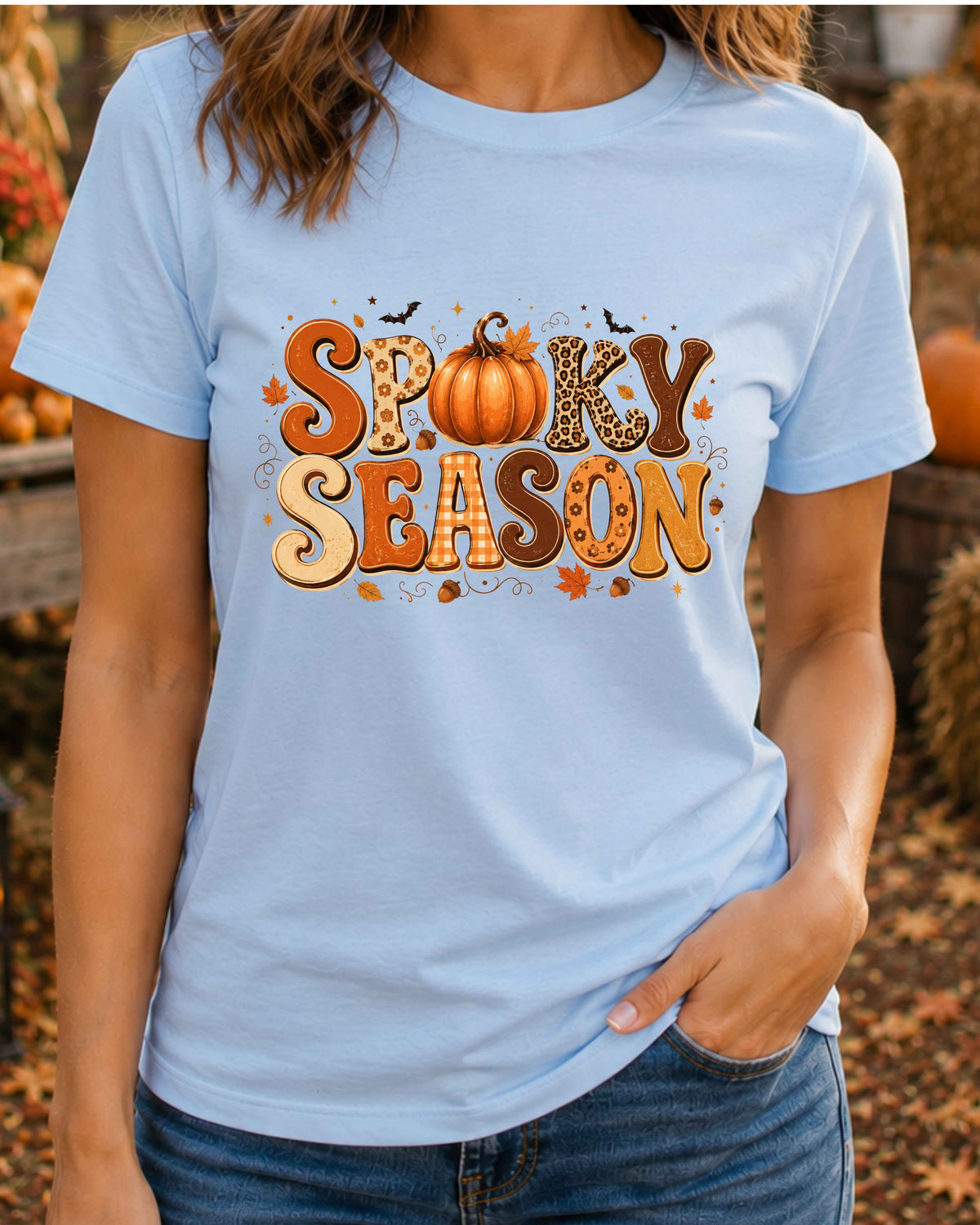 Spooky Season Retro Halloween T Shirt