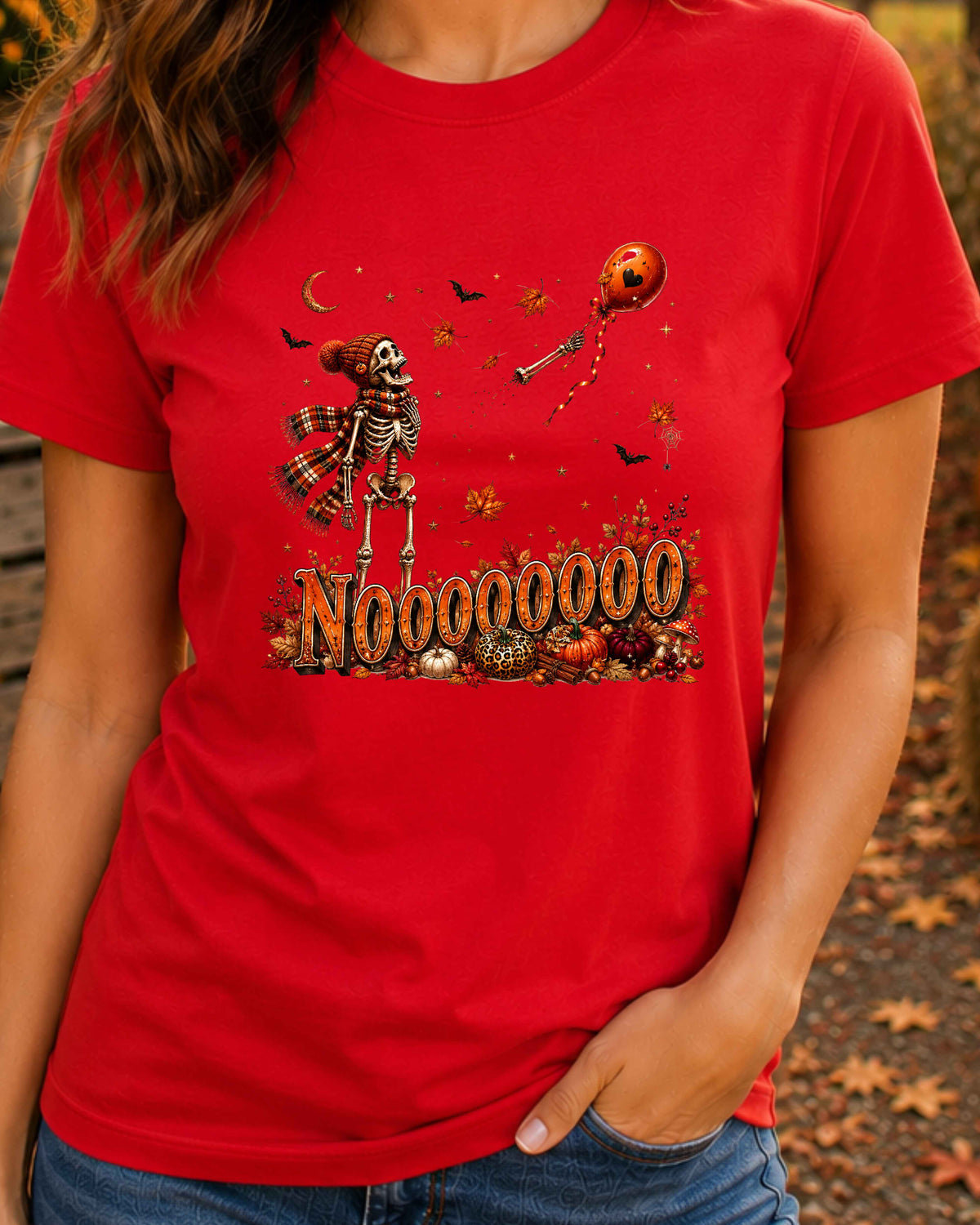Funny Retro Spooky Season Skeleton Halloween T-Shirt,