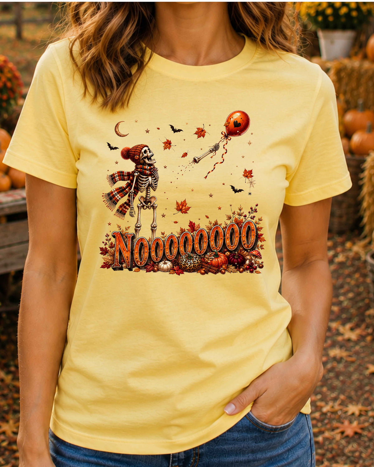 Funny Retro Spooky Season Skeleton Halloween T-Shirt,