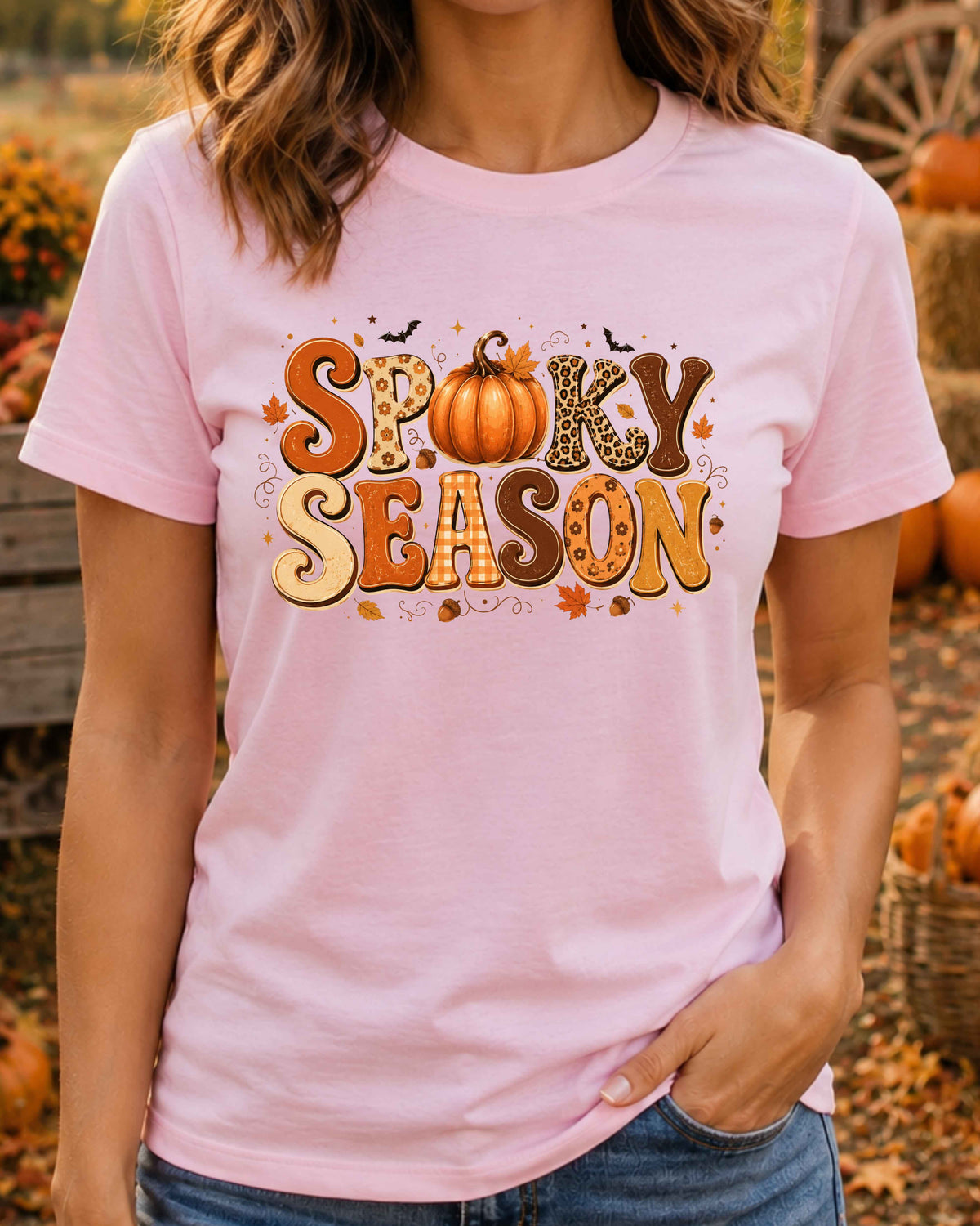 Spooky Season Retro Halloween T Shirt