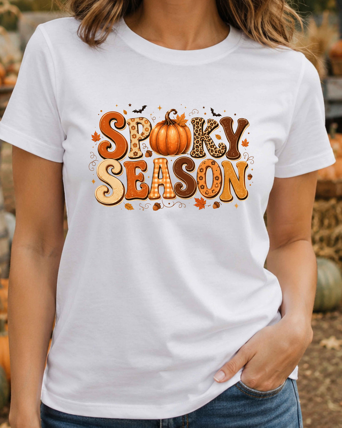 Spooky Season Retro Halloween T Shirt