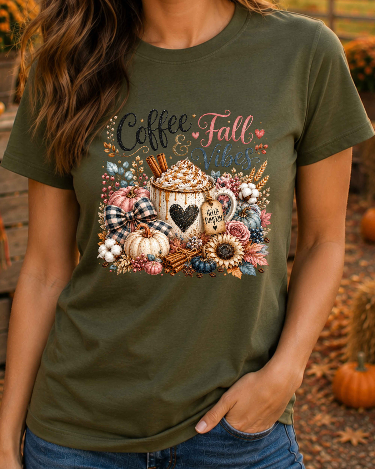 Coffee Fall Pumpkin Spice T-Shirt